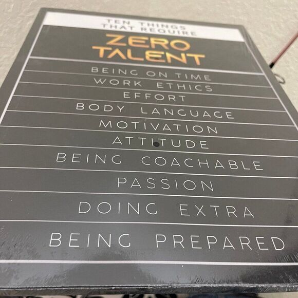 Zero Talent Wall Board - Picture 1 of 4